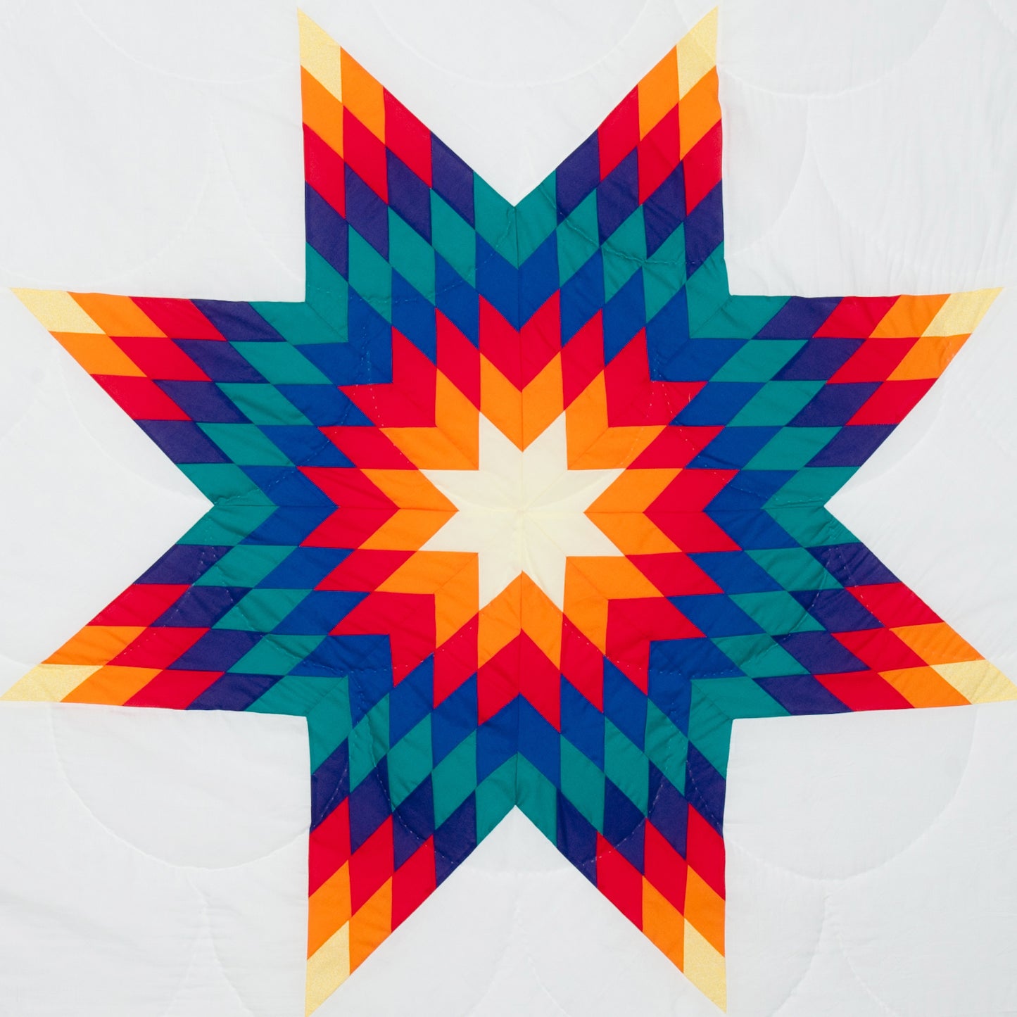 Fire & Water Star Quilt